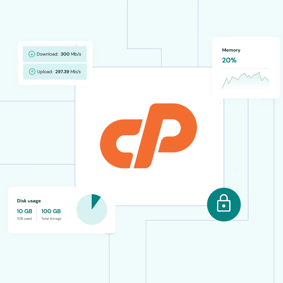 cPanel Hosting control panel preview